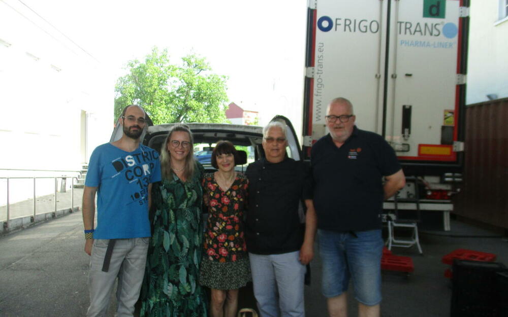 Große Freude und Dankbarkeit für und über die Spenden