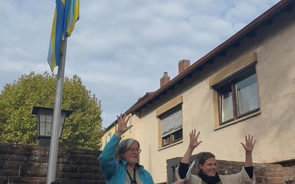 Flagge hissen